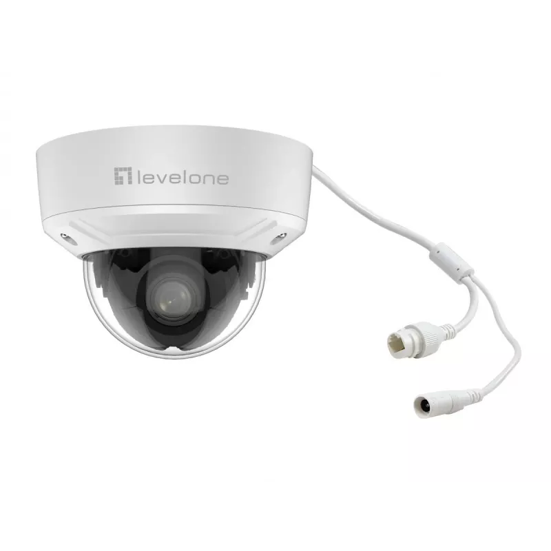 LevelOne GEMINI Zoom IP kamera, 2 MP, 4x priartinimas, H.265, VIDUJE / LAUKE