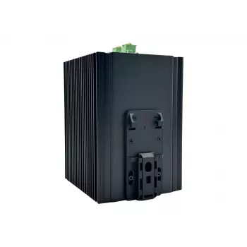 „LevelOne“ 20 prievadų L2 Plus valdomas pramoninis komutatorius, 8 x 1GbE RJ45, 8 x 1GbE SFP, 4 x 1/2,5GbE SFP, DIN bėgelis, nuo -40 °C iki 80 °C