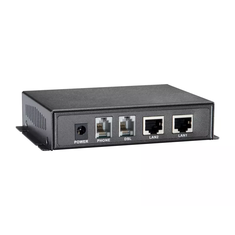 LevelOne VDS-1202 tinklo medijos keitiklis 100 Mbit/s Pilka