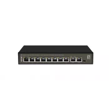 LevelOne FGP-1031 tinklo komutatorius Nevaldomas Gigabit Ethernet (10/100/1000) Power over Ethernet (PoE) Juodas