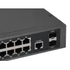 LevelOne GEP-2652 tinklo komutatorius Valdomas L2 Gigabit Ethernet (10/100/1000) Maitinimas per Ethernet (PoE) Pilka