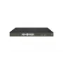 LevelOne Hilbert 18 prievadų gigabitinio PoE išmaniojo Lite komutatoriaus, 16 PoE išėjimų, 2 x gigabitinis SFP, 802.3at/af PoE, 230 W PoE galios biudžetas