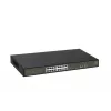 LevelOne Hilbert 18 prievadų gigabitinio PoE išmaniojo Lite komutatoriaus, 16 PoE išėjimų, 2 x gigabitinis SFP, 802.3at/af PoE, 230 W PoE galios biudžetas