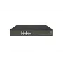 LevelOne Hilbert 10 prievadų Gigabit PoE Smart Lite komutatorius, 8 PoE išėjimai, 2 x Gigabit SFP, 802.3at/af PoE, 130W PoE galios biudžetas