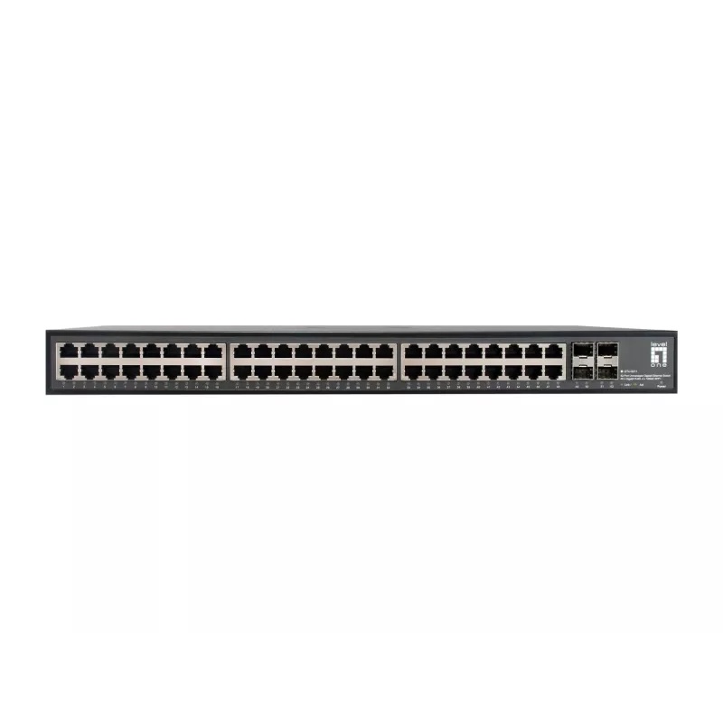 LevelOne GTU-5211 tinklo komutatorius Nevaldomas Gigabit Ethernet (10/100/1000) Juodas