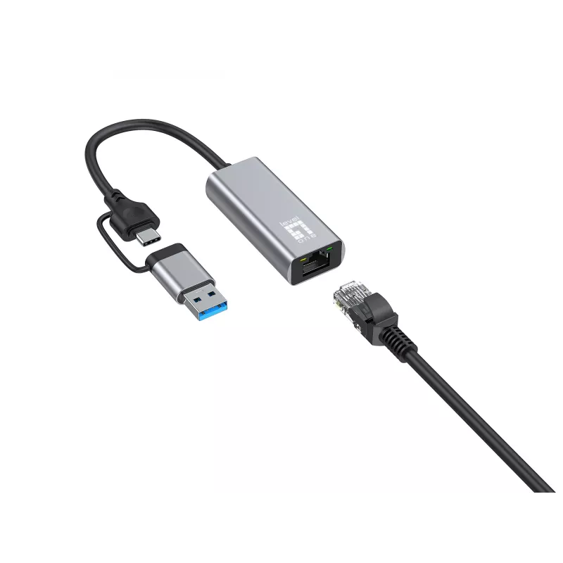 LevelOne USB-0423 tinklo plokštė Ethernet 2500 Mbit/s