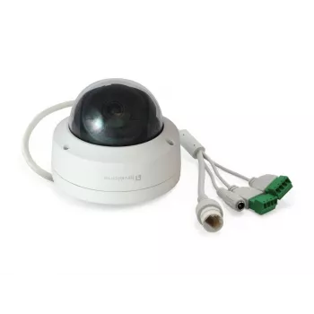 LevelOne GEMINI fiksuoto kupolo IP tinklo kamera, 6 megapikselių, H.265, 802.3af PoE, vidaus/lauko