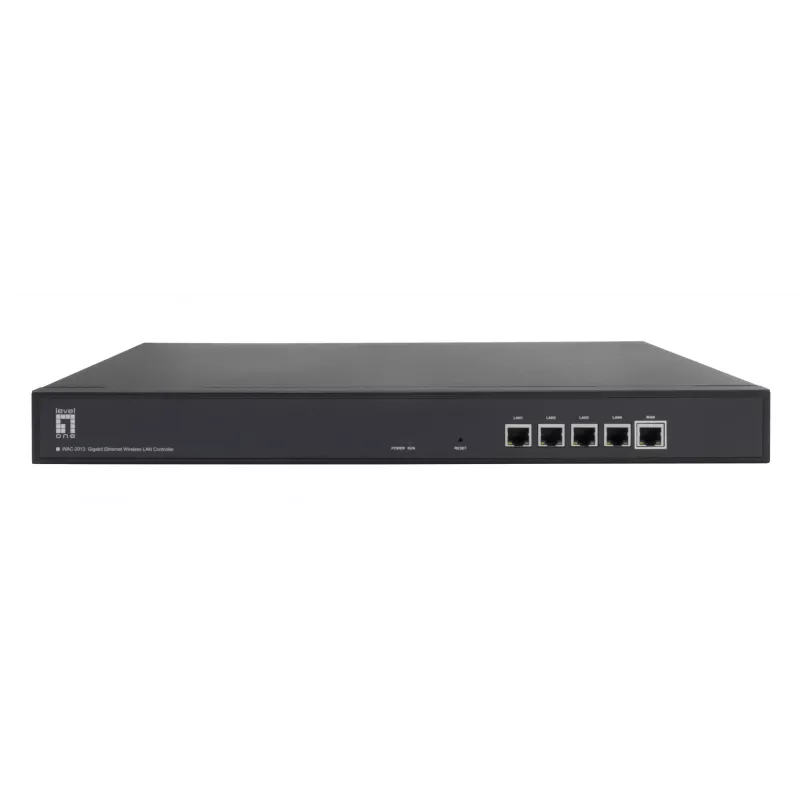„LevelOne“ Gigabit Ethernet belaidžio LAN valdiklis, valdantis iki 256 prieigos taškų