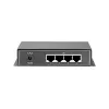 LevelOne 5 prievadų gigabitinio PoE komutatoriaus, 61,6 W, 802.3af PoE, 4 PoE išvestys, maitinimo adapteris komplektuojamas