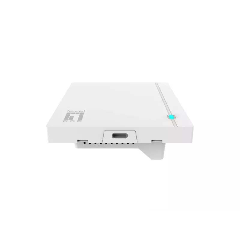 LevelOne AX1800 dviejų dažnių juostų Wi-Fi 6 sieninis PoE belaidis prieigos taškas