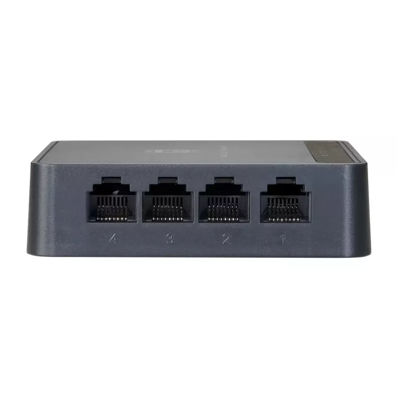 LevelOne FEU-0812 tinklo komutatorius, nevaldomas, Fast Ethernet (10/100), juodas