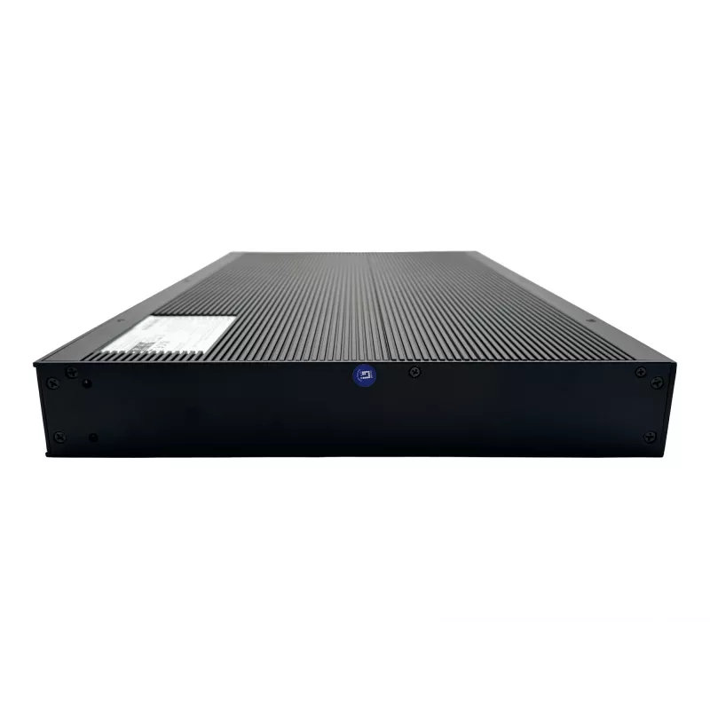 LevelOne 28 prievadų L2 Plus valdomas gigabitinis šviesolaidinis pramoninis komutatorius, 4x 1,25/2,5GbE SFP, 16x 1,25GbE SFP, 8x gigabitinis SFP/RJ45 Combo, perteklinis maitinimo šaltinis, -40 °C iki 80 °C