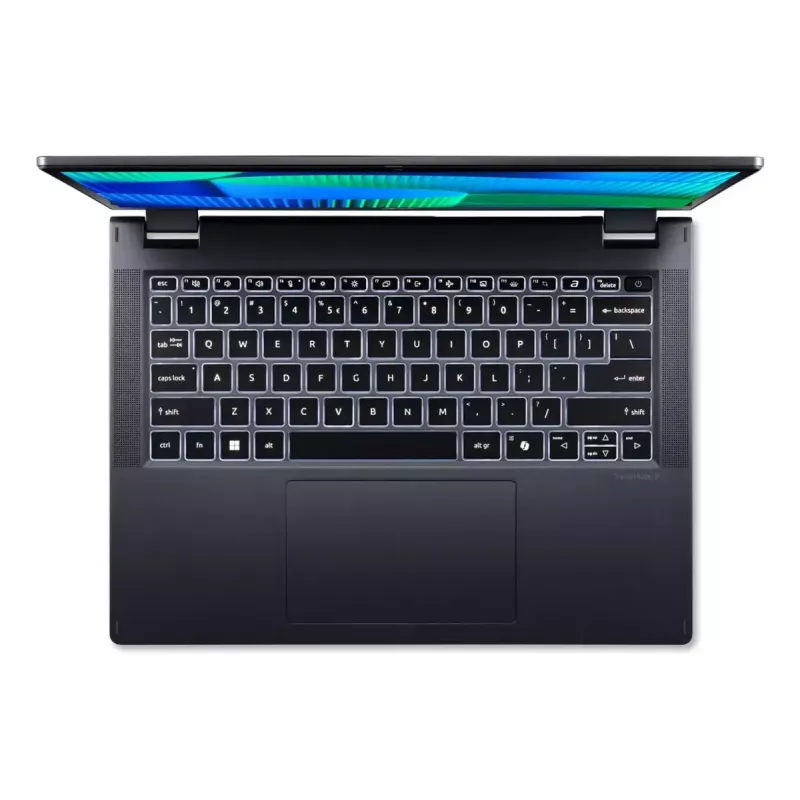 Hibridinis nešiojamas kompiuteris Acer TravelMate TMP414RN-54-TCO-75KB 14 colių Intel Core Ultra 7 32GB RAM 1TB SSD Windows 11 Pro