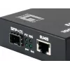 LevelOne GVT-0500 tinklo medijos keitiklis 10000 Mbit/s juodas