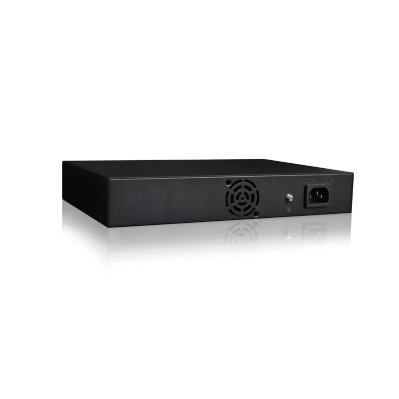 LevelOne KILBY 10 prievadų L2 valdomas gigabitinis PoE komutatorius, 2 x SFP, 802.3at/af PoE, 125 W, 8 PoE išėjimai