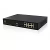 LevelOne KILBY 10 prievadų L2 valdomas gigabitinis komutatorius, 2 x SFP, valdomas, L2, Gigabit Ethernet (10/100/1000), montavimas į stovą