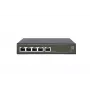 LevelOne Hilbert 5 prievadų Gigabit PoE Smart Lite komutatorius, 802.3at/af PoE, 4 PoE išėjimai, 60W PoE galios biudžetas
