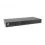 LevelOne 16 prievadų PS/2-USB VGA KVM jungiklis, 2048 x 1536 pikseliai, montavimas stove, 1U, juodas