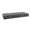 LevelOne 16 prievadų PS/2-USB VGA KVM jungiklis, 2048 x 1536 pikseliai, montavimas stove, 1U, juodas