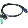 LevelOne 5,0 m KVM kabelis, skirtas KVM-3208/KVM-3216