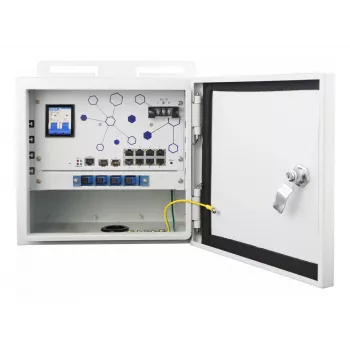 LevelOne OSW-1061 tinklo komutatorius Valdomas L2 2.5G Ethernet (100/1000/2500) Power over Ethernet (PoE) Juoda