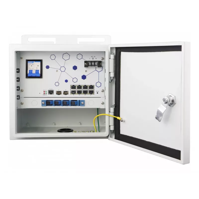 LevelOne OSW-1061 tinklo komutatorius Valdomas L2 2.5G Ethernet (100/1000/2500) Power over Ethernet (PoE) Juoda