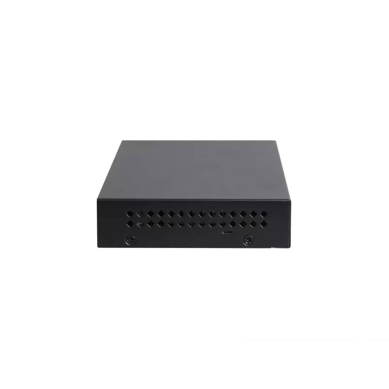 5 prievadų nevaldomas 2,5G eterneto komutatorius LEVELONE GEU-0525 — 5× 2,5G RJ-45, nevaldomas, 25 Gbit/s komutavimo pajėgumas, tvirtinamas prie sienos