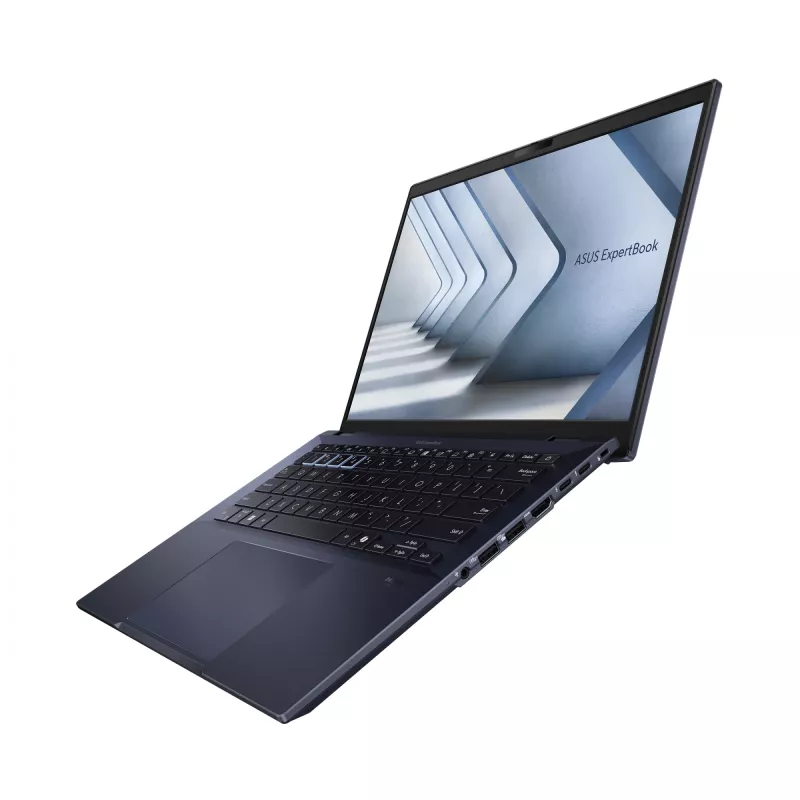 ASUS ExpertBook B5 B5404CMA-Q70103X Intel Core Ultra 7 155U nešiojamas kompiuteris 35,6 cm (14 colių) WUXGA 32 GB DDR5-SDRAM 1 TB SSD Wi-Fi 6E (802.11ax) Windows 11 Pro vokiškai juodos spalvos