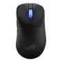 ASUS ROG Keris II Ace Wireless AimPoint Juoda pelė Žaidimų Dešiniarankiams RF Wireless + Bluetooth + USB Type-A Optinė 42000 DPI