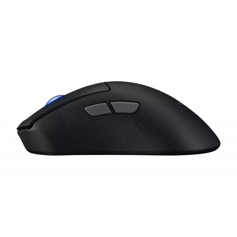ASUS ROG Keris II Ace Wireless AimPoint Juoda pelė Žaidimų Dešiniarankiams RF Wireless + Bluetooth + USB Type-A Optinė 42000 DPI