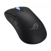 ASUS ROG Keris II Ace Wireless AimPoint Juoda pelė Žaidimų Dešiniarankiams RF Wireless + Bluetooth + USB Type-A Optinė 42000 DPI