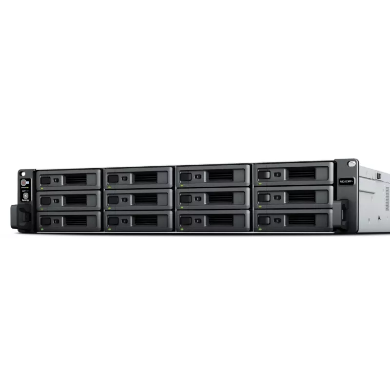 SYNOLOGY Rack Station Rs2423rp+ 12bay 2u Nas Server Bareborn With Redundant Power Supply