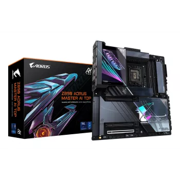 Motininė plokštė GIGABYTE Z890 AORUS MASTER AI TOP, Intel LGA 1851, ATX