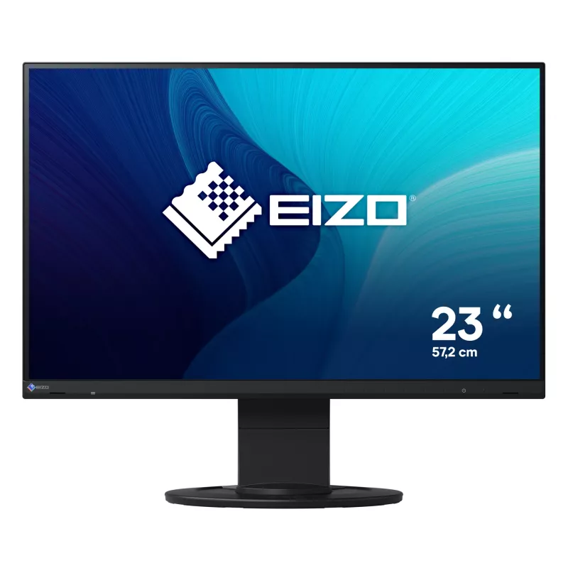 EIZO FlexScan EV2360-BK kompiuterio monitorius 57,1 cm (22,5 col.) 1920 x 1200 pikselių WUXGA LCD juodas
