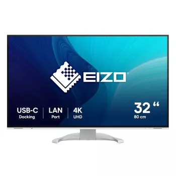 EIZO FlexScan EV3240X-WT kompiuterio monitorius 80 cm (31,5 colio) 3840 x 2160 pikselių 4K Ultra HD LCD baltas