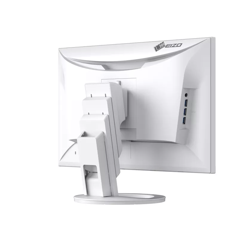 EIZO FlexScan EV2490-WT kompiuterio monitorius 60,5 cm (23,8 col.) 1920 x 1080 pikselių Full HD LCD Baltas