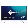 EIZO FlexScan EV4340X-WT kompiuterio monitorius 108 cm (42,5 col.) 3840 x 2160 pikselių 4K Ultra HD LCD baltas