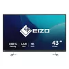 EIZO FlexScan EV4340X-BK kompiuterio monitorius 108 cm (42,5 col.) 3840 x 2160 pikselių 4K Ultra HD LCD juodas