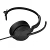 Jabra Evolve2 50 ausinės su laidu Ant galvos Biurui / skambučių centrui USB Type-C / USB Type-A Bluetooth Juodos