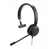 Jabra Evolve 20 SE laisvų rankų įranga, laidinė, galvos juostelė, skirta biurui / skambučių centrui, USB Type-C / USB Type-A, juoda
