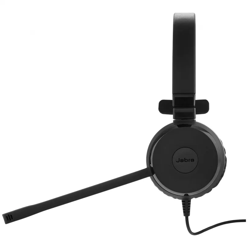 Jabra Evolve 20 SE laisvų rankų įranga, laidinė, galvos juostelė, skirta biurui / skambučių centrui, USB Type-C / USB Type-A, juoda