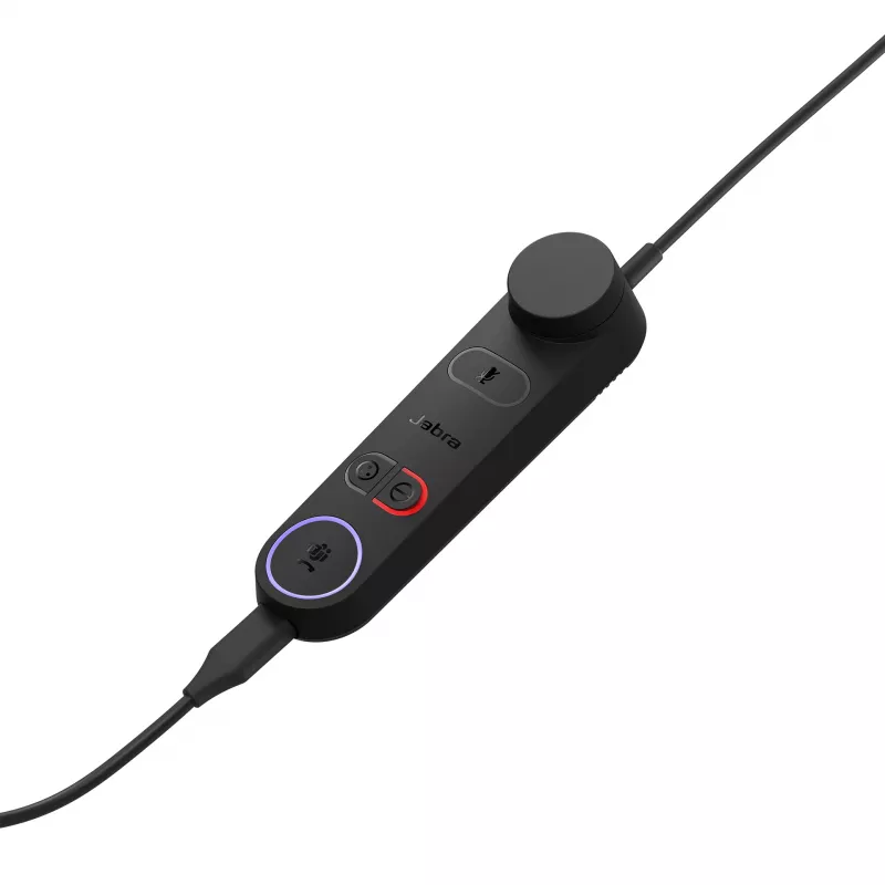 Jabra Engage 50 II - (50 II Link) USB-C/A UC Stereo, laidinis, biurui/skambučių centrui, 152 g, ausinės, juodos