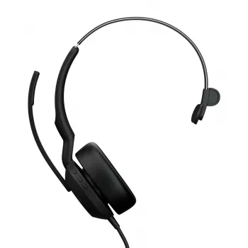 Jabra Evolve2 50 ausinės Laidinės Galvos lankelis Biuras/Skambučių centras USB Type-C / USB Type-A Bluetooth Juoda
