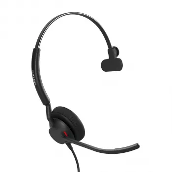 Jabra Engage 40 - (Inline Link) USB-C/A MS Mono, laidinis, biurui / skambučių centrui, 45 g, ausinės, juodos