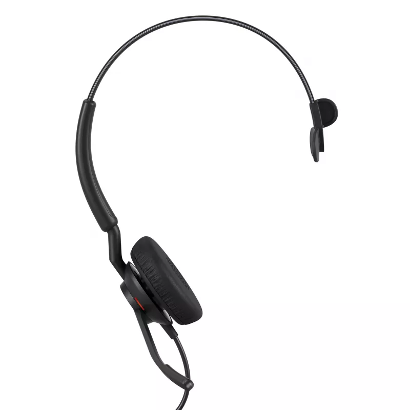 Jabra Engage 40 - (Inline Link) USB-C/A UC Mono, laidinis, biurui / skambučių centrui, 45 g, ausinės, juodos