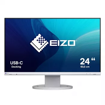 Monitorius EIZO EV2480-WT 24 col. IPS LED Full HD 1920x1080, 5 ms, 60 Hz, DVI-D/HDMI/DisplayPort, USB šakotuvas, VESA, baltas