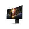 Samsung G85SD kompiuterio monitorius 86,4 cm (34 colių) 3440 x 1440 pikselių UltraWide Quad HD OLED sidabrinis