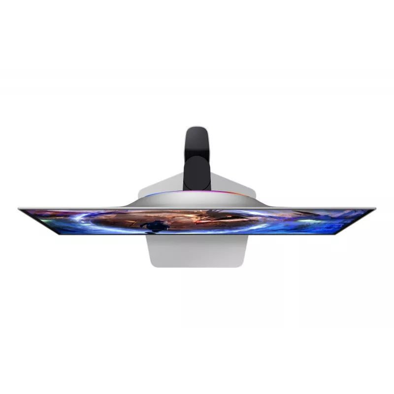 Samsung G60SD kompiuterio monitorius 68,6 cm (27 col.) 2560 x 1440 pikselių Quad HD OLED sidabrinis