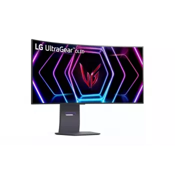 LG 39GS95QE-B.AEU kompiuterio monitorius 99,1 cm (39 colių) 3440 x 1440 pikselių Wide Quad HD OLED juodas
