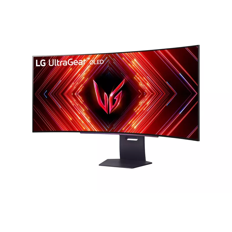 LG 45GS95QX-B kompiuterio monitorius 114,3 cm (45 coliai) 3440 x 1440 pikselių Wide Quad HD OLED Juodas